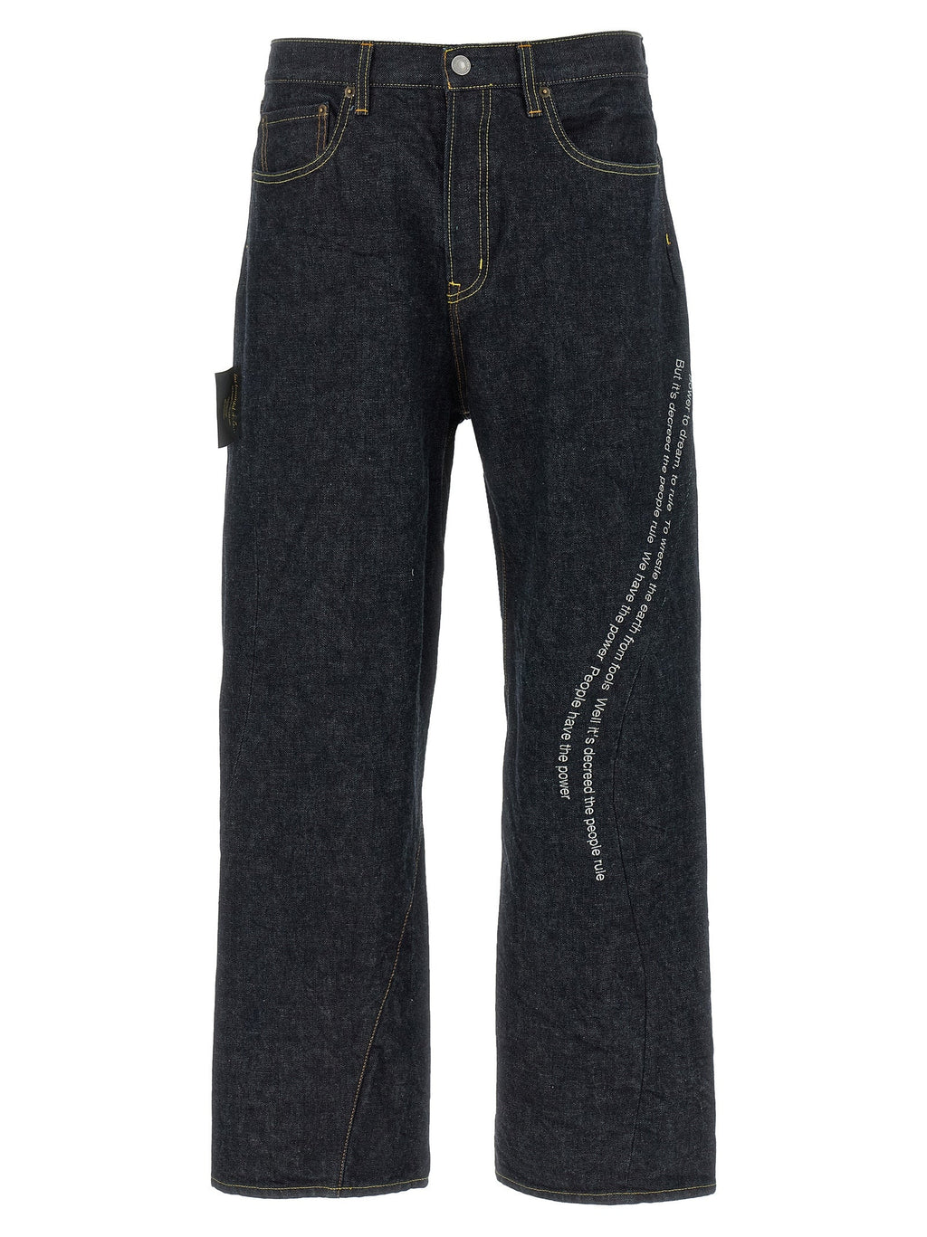 Undercover Blue Cotton Jeans Denim