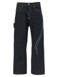 Undercover Blue Cotton Jeans Denim