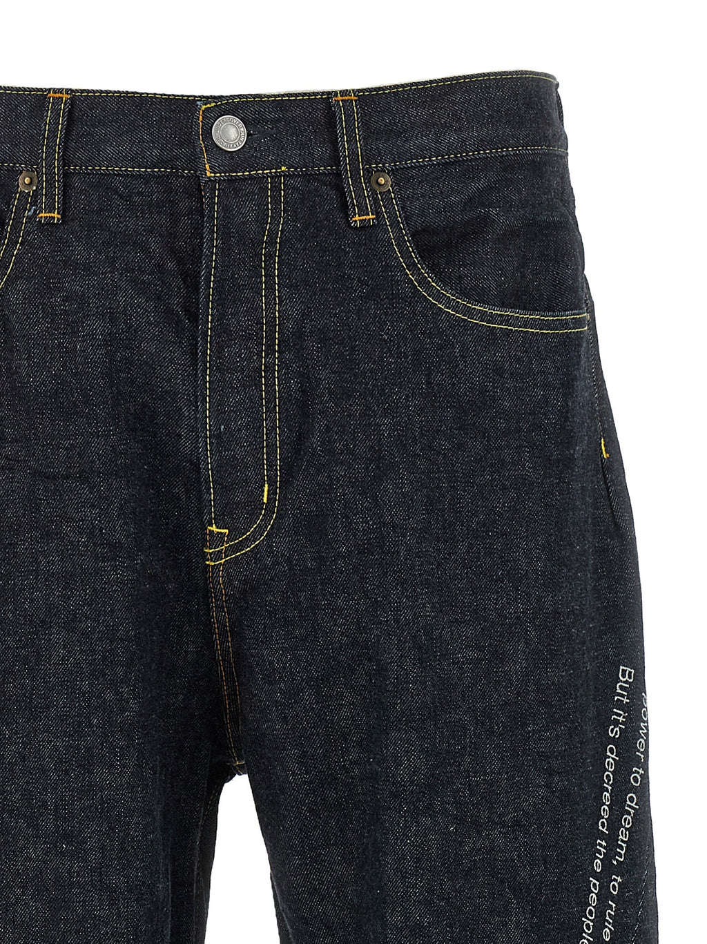 Undercover Blue Cotton Jeans Denim