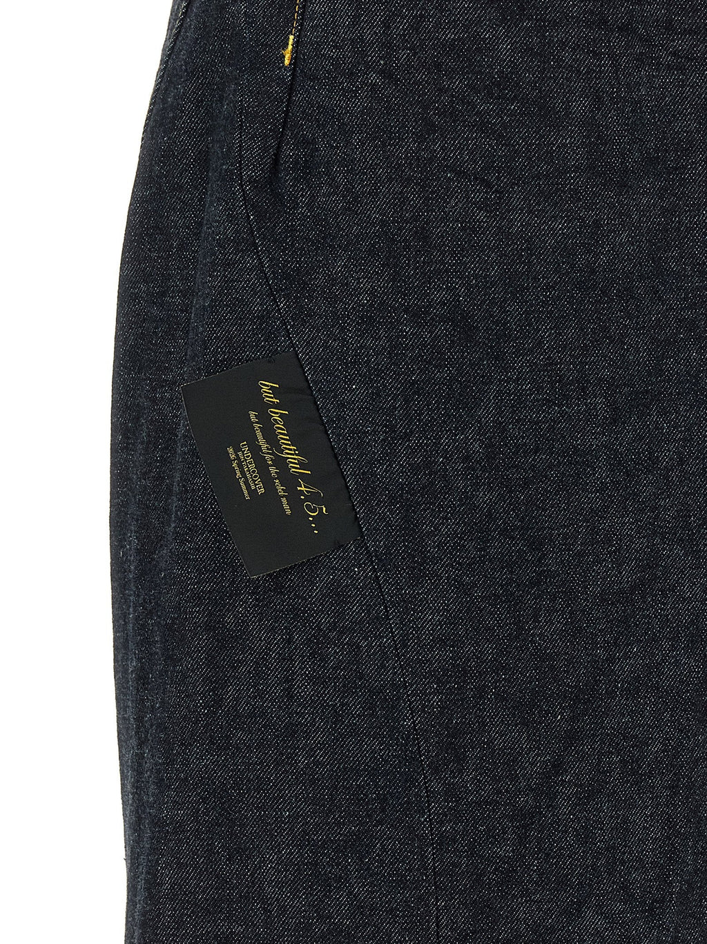 Undercover Blue Cotton Jeans Denim