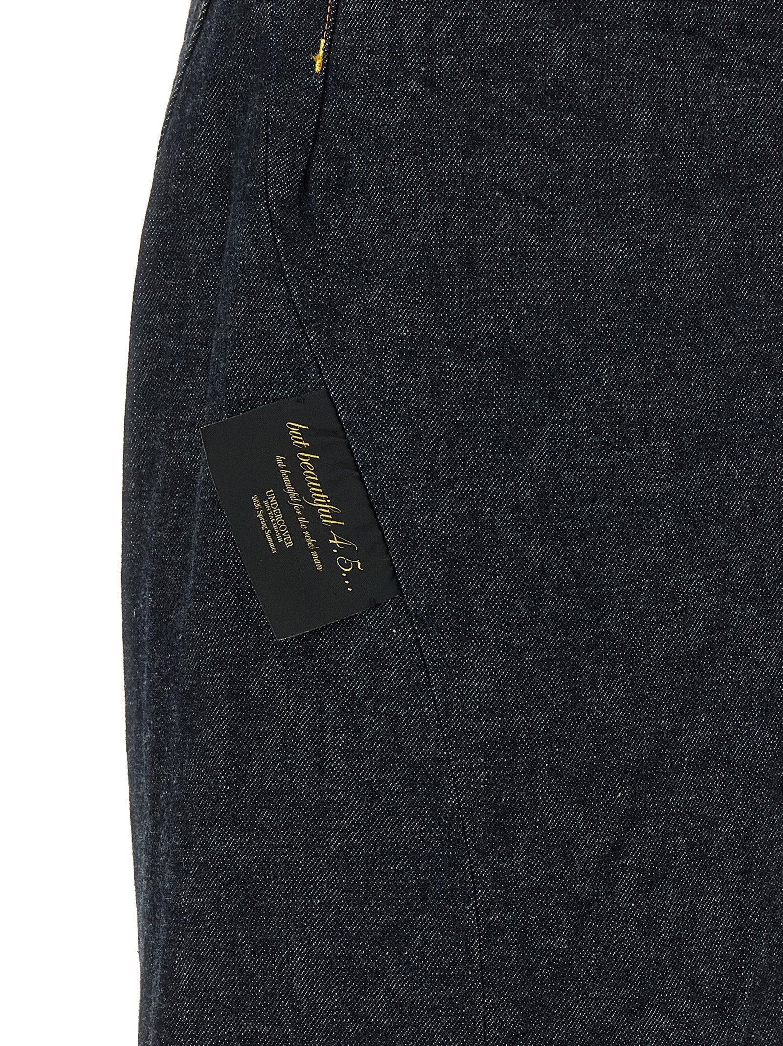 Undercover Blue Cotton Jeans Denim