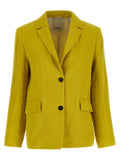 'S Max Mara Bicolor Linen Blazer