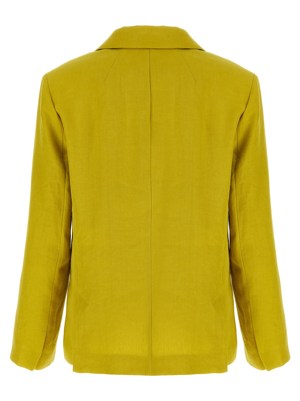 'S Max Mara Bicolor Linen Blazer