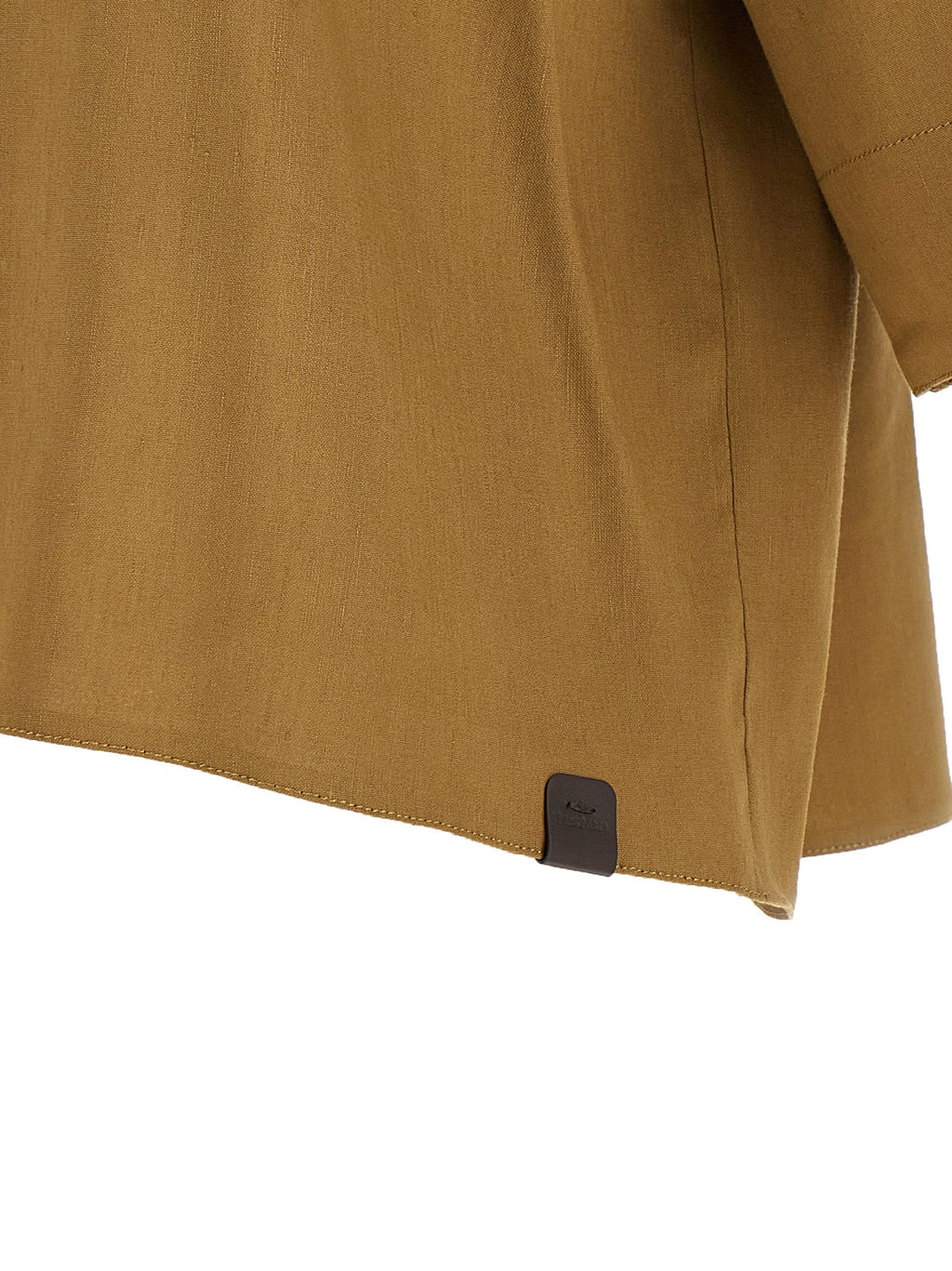 Max Mara Beige Linen Blouse