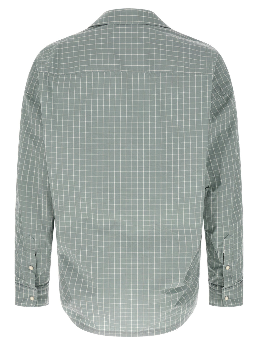 Maison Mihara Yasuhiro Blue Cotton Blouse