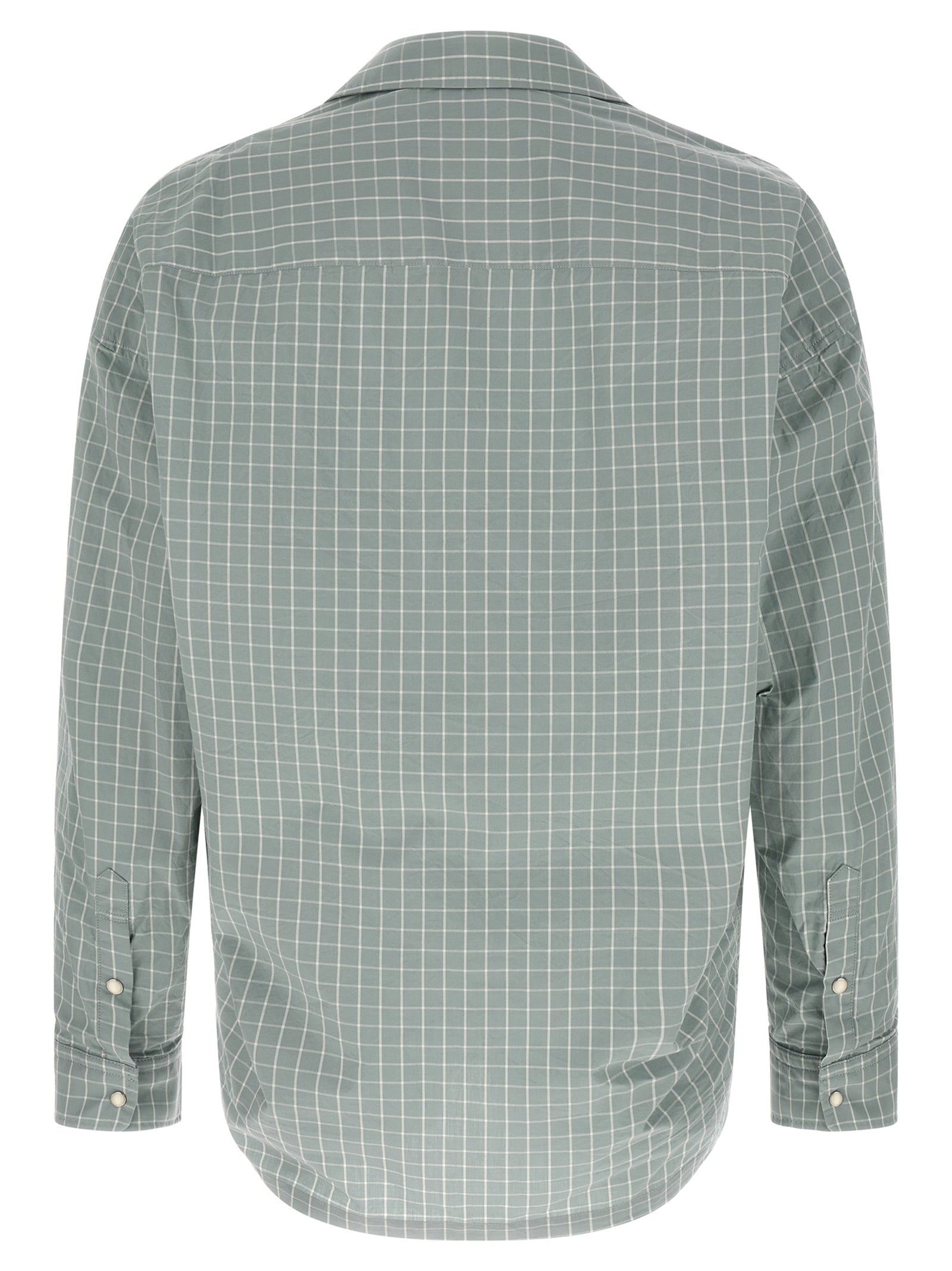 Maison Mihara Yasuhiro Blue Cotton Blouse