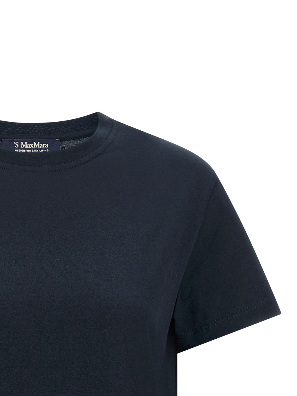 'S Max Mara Blue Cotton T-Shirt