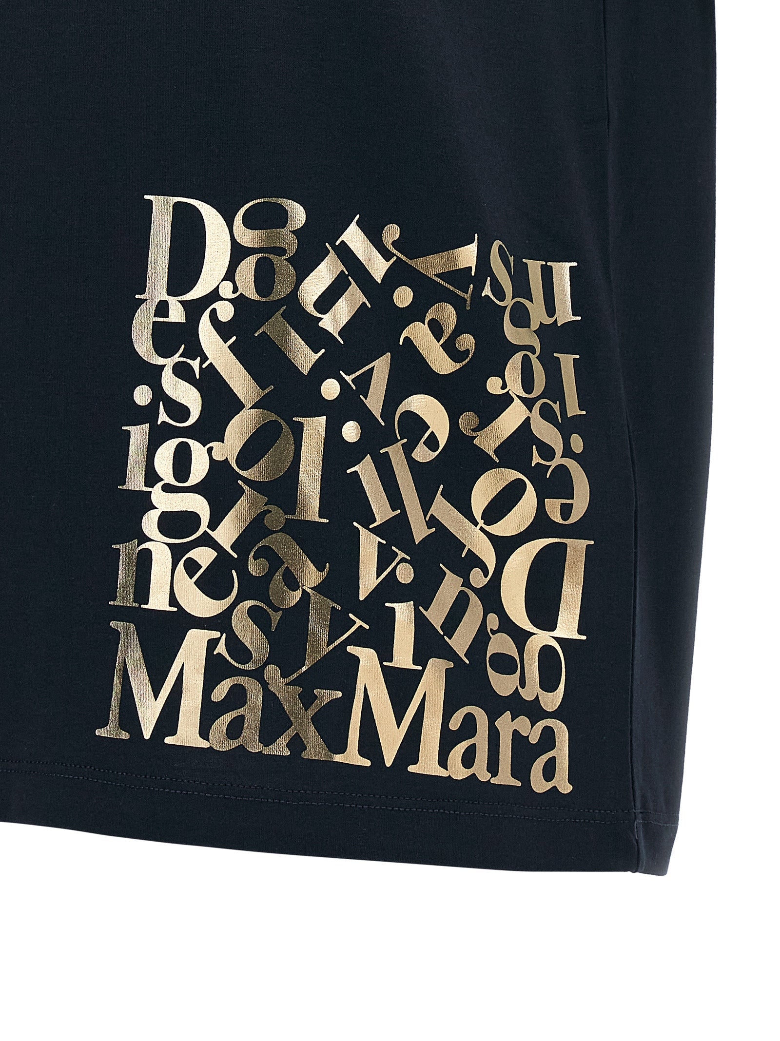'S Max Mara Blue Cotton T-Shirt