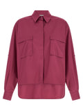Max Mara Fuchsia Cotton Blouse