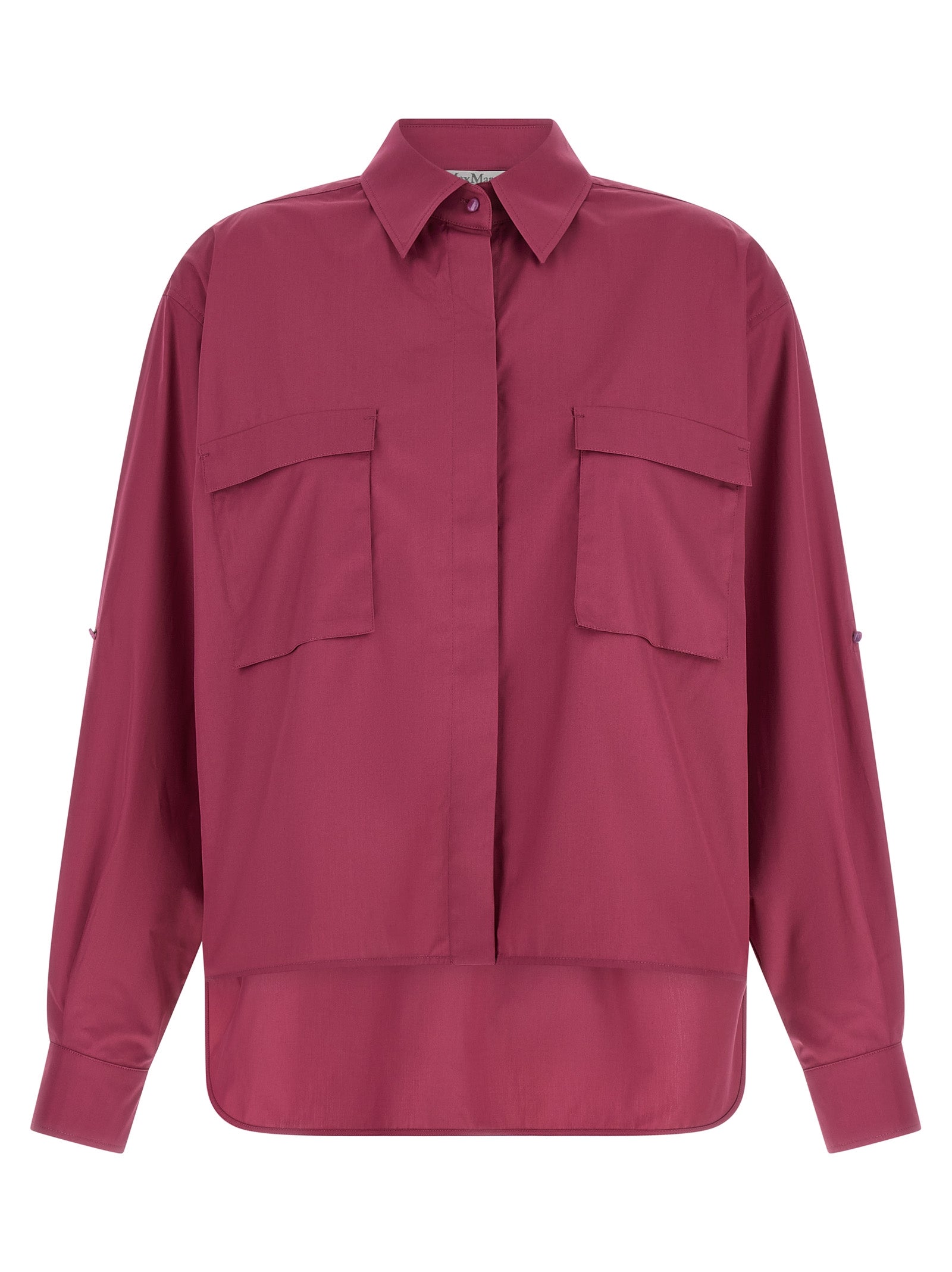Max Mara Fuchsia Cotton Blouse