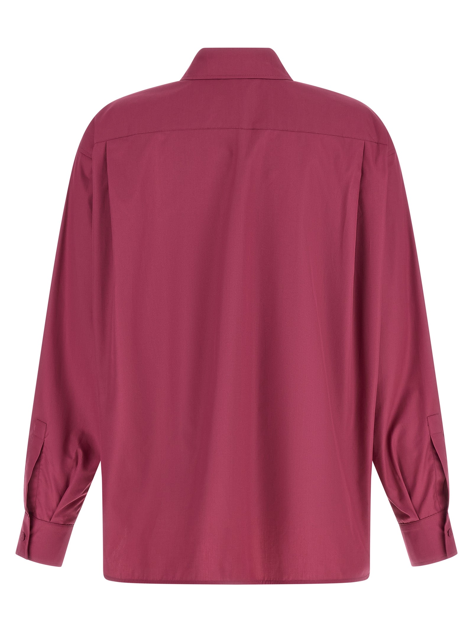 Max Mara Fuchsia Cotton Blouse