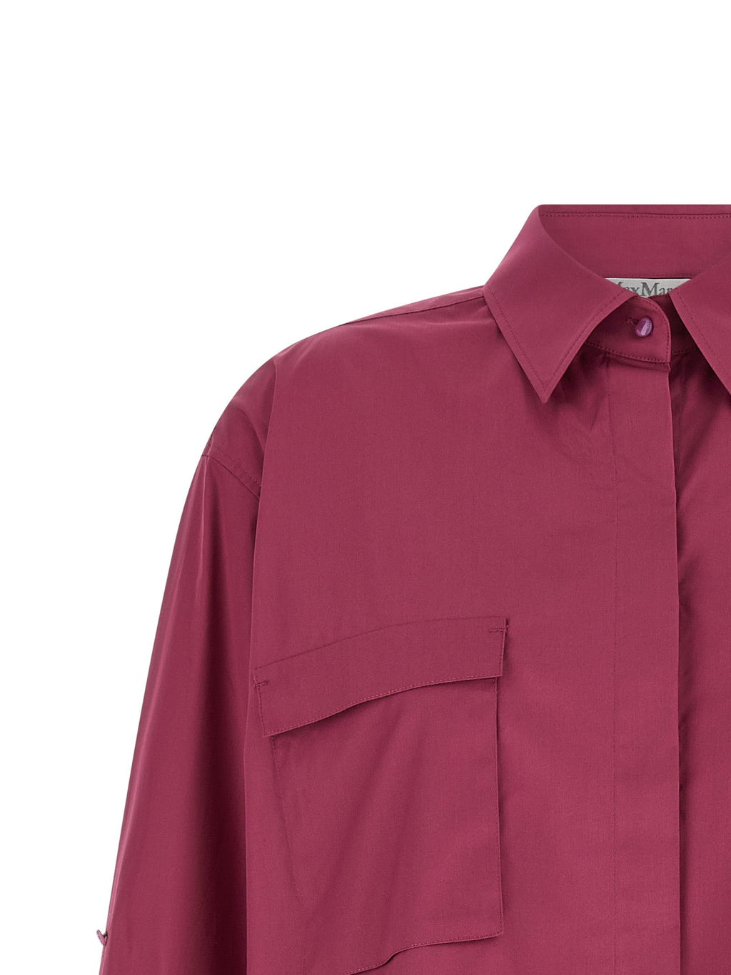 Max Mara Fuchsia Cotton Blouse