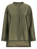 'S Max Mara Bicolor Polyester Blouse