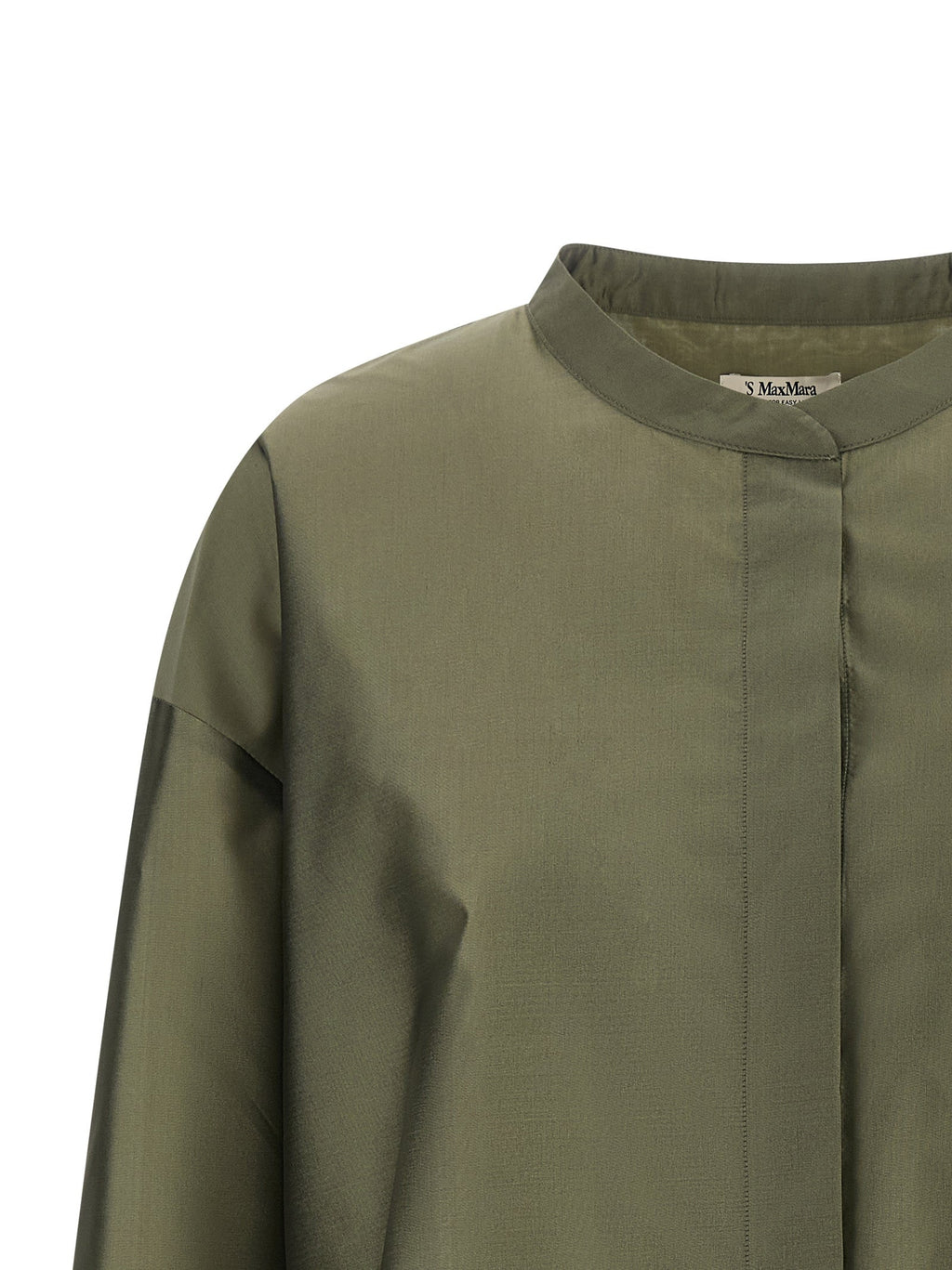 'S Max Mara Bicolor Polyester Blouse