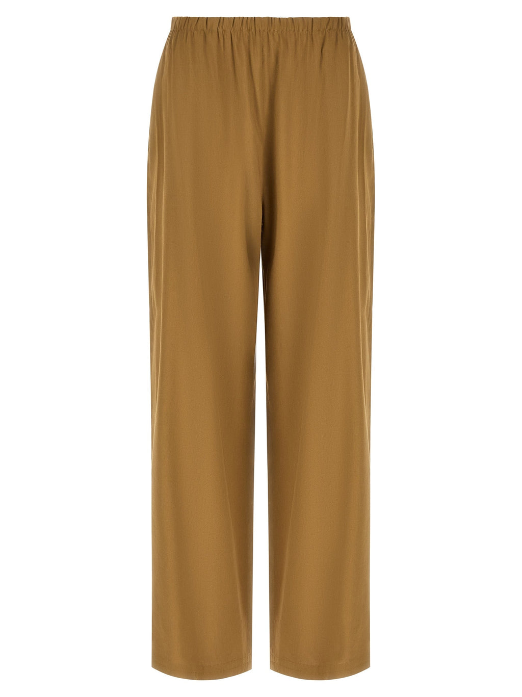 Max Mara Beige Linen Casual Pants