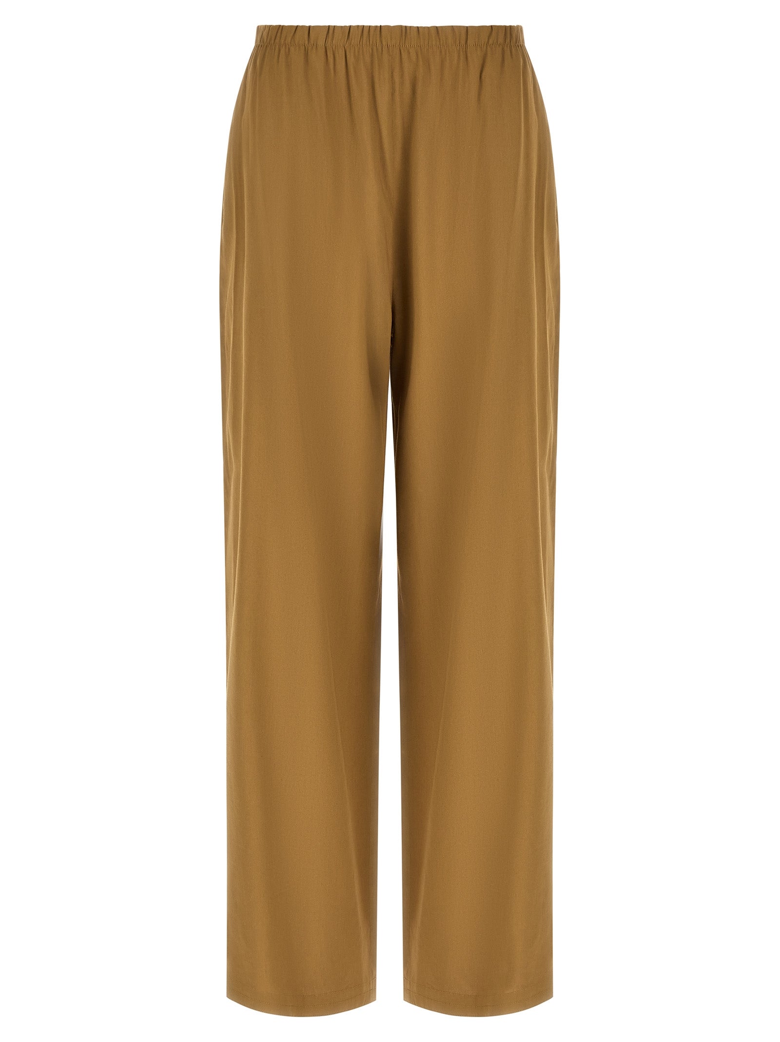 Max Mara Beige Linen Casual Pants