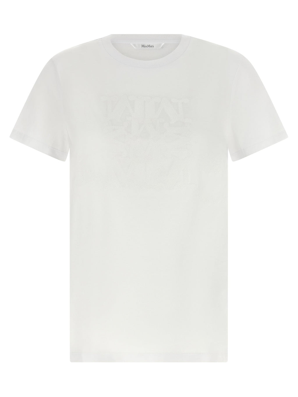 Max Mara White Cotton T-Shirt