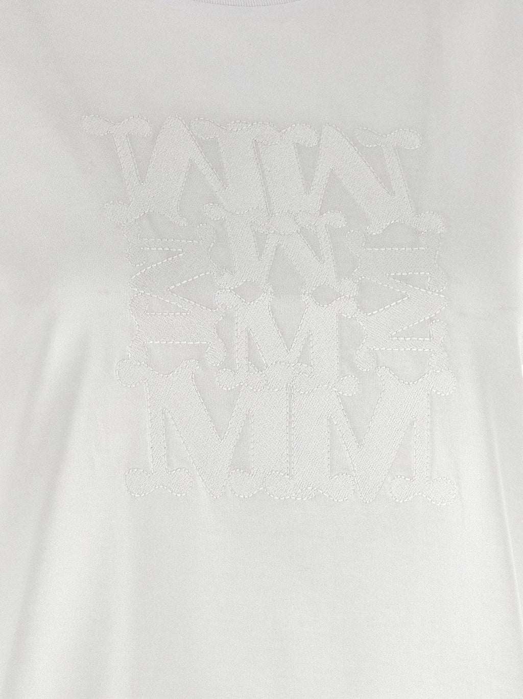 Max Mara White Cotton T-Shirt