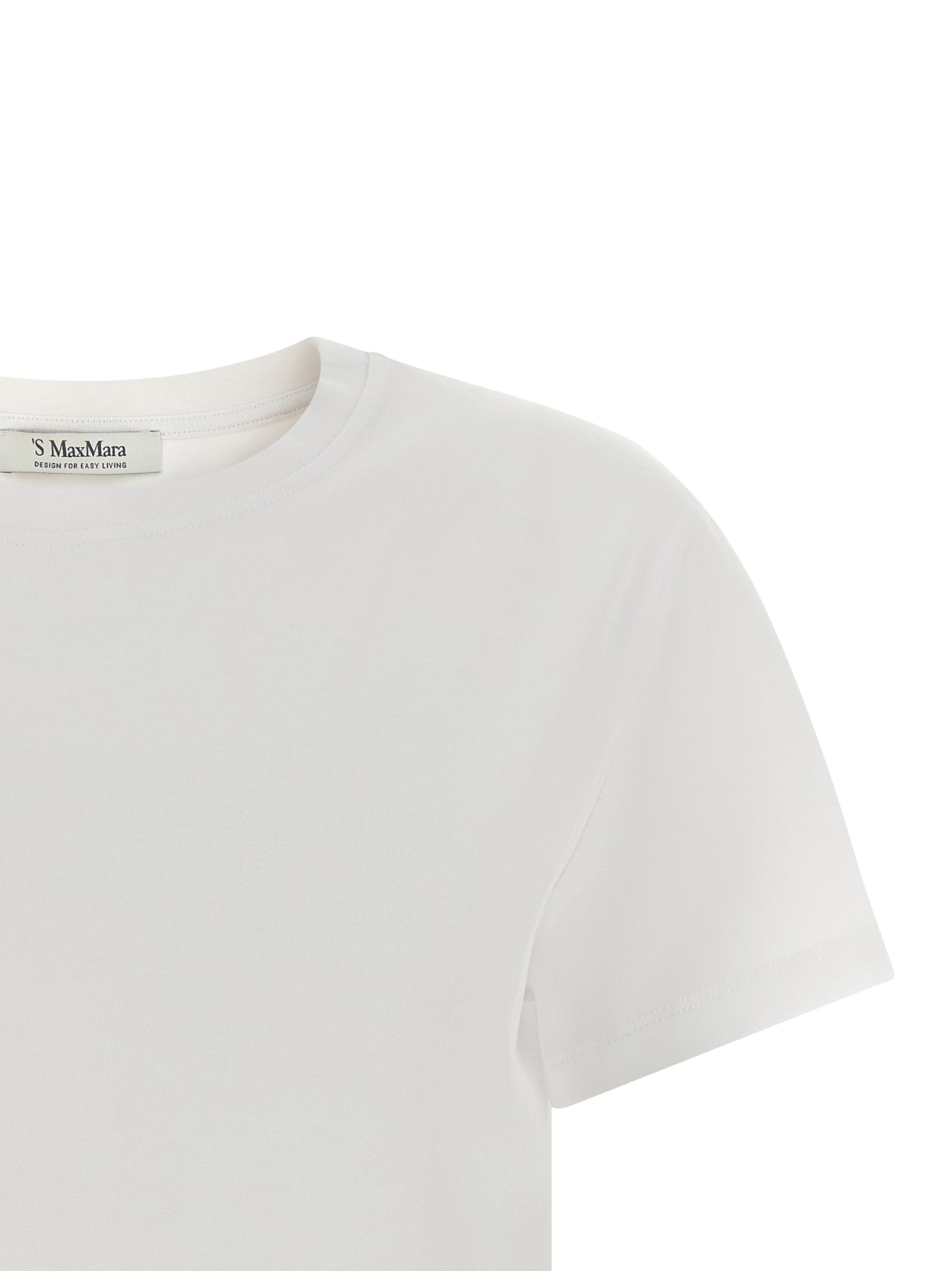 'S Max Mara Gold Cotton T-Shirt