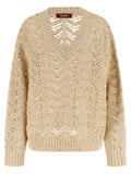 Max Mara Beige Cotton Cardigan