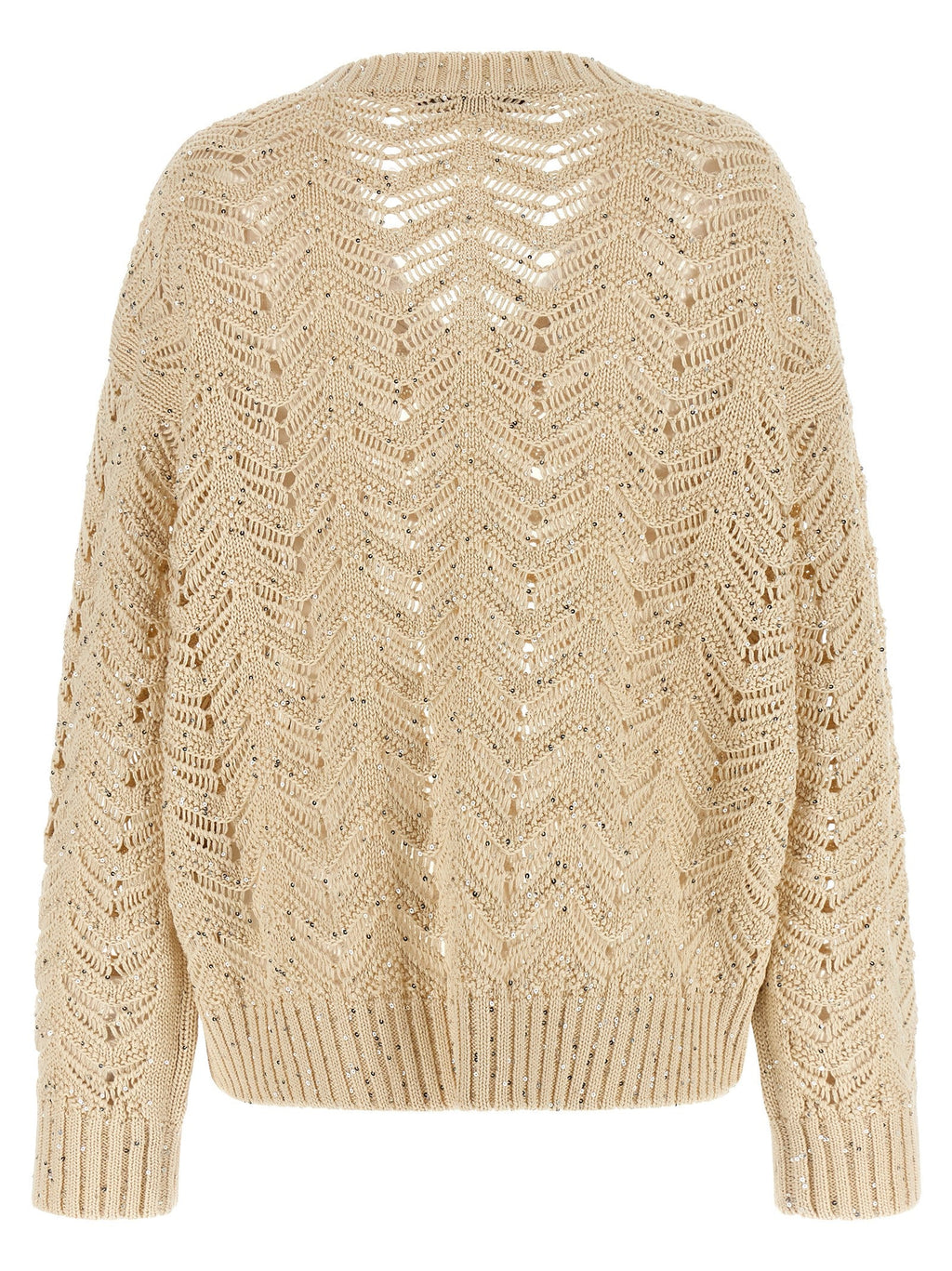 Max Mara Beige Cotton Cardigan