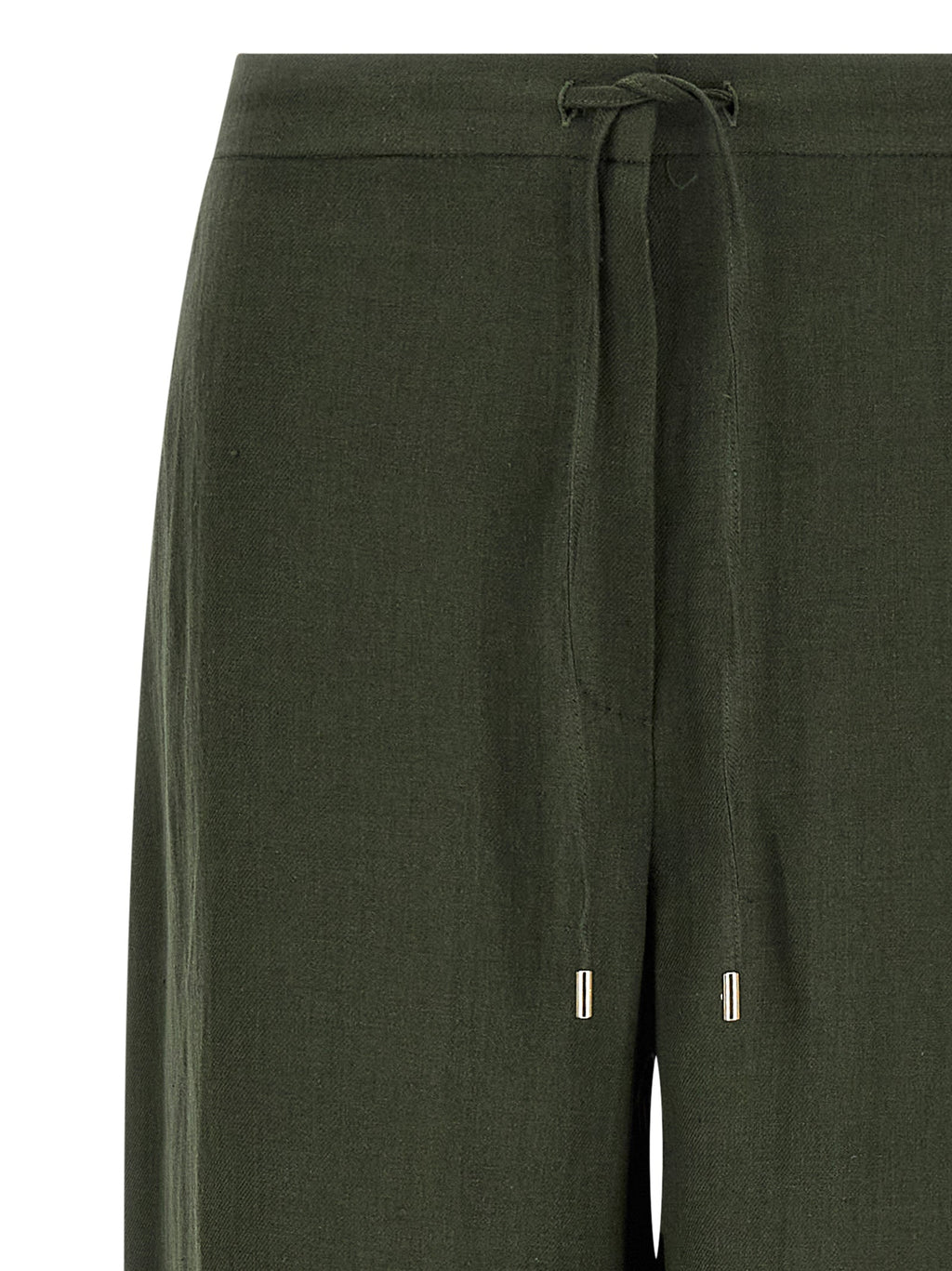 Max Mara Bicolor Linen Casual Pants