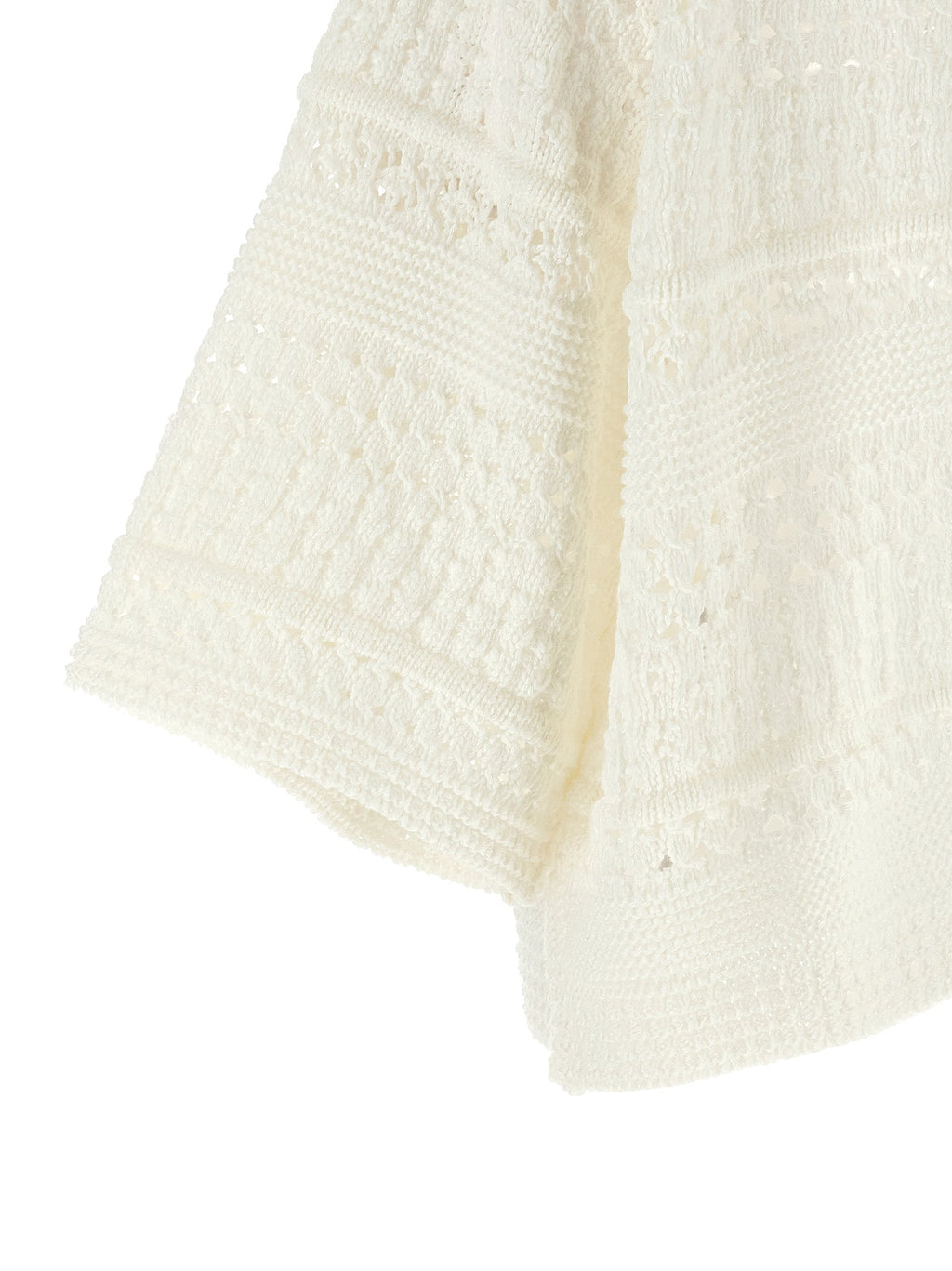 Max Mara White Cotton Cardigan