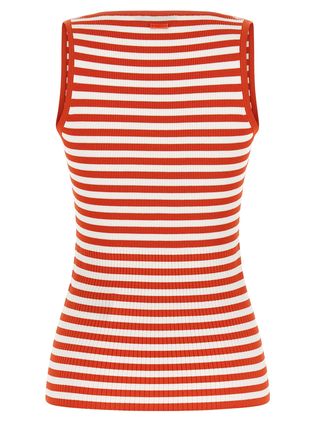 Max Mara Multicolor Viscose Sleeveles T-Shirt