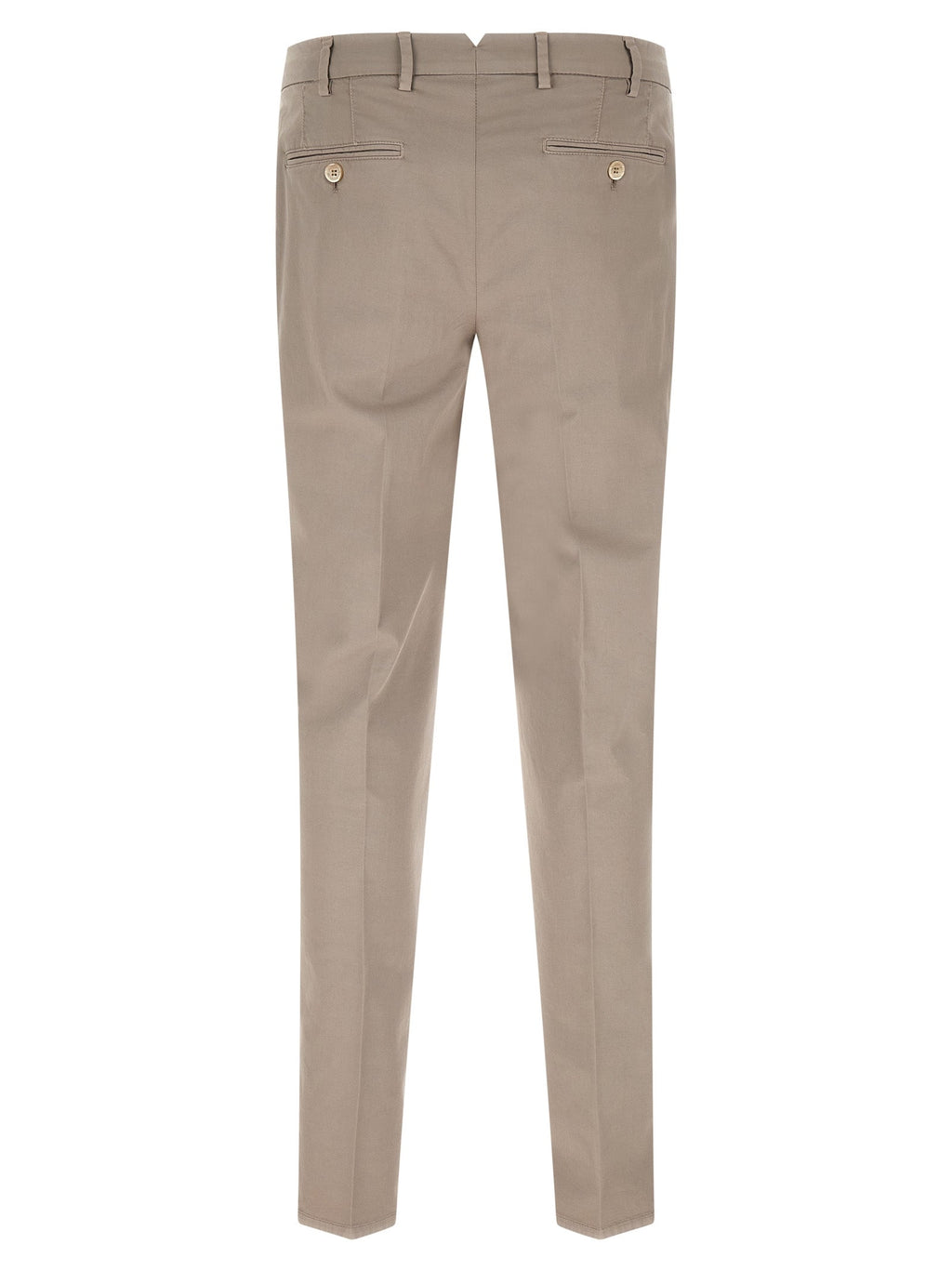 Brunello Cucinelli Beige Cotton Casual Pants