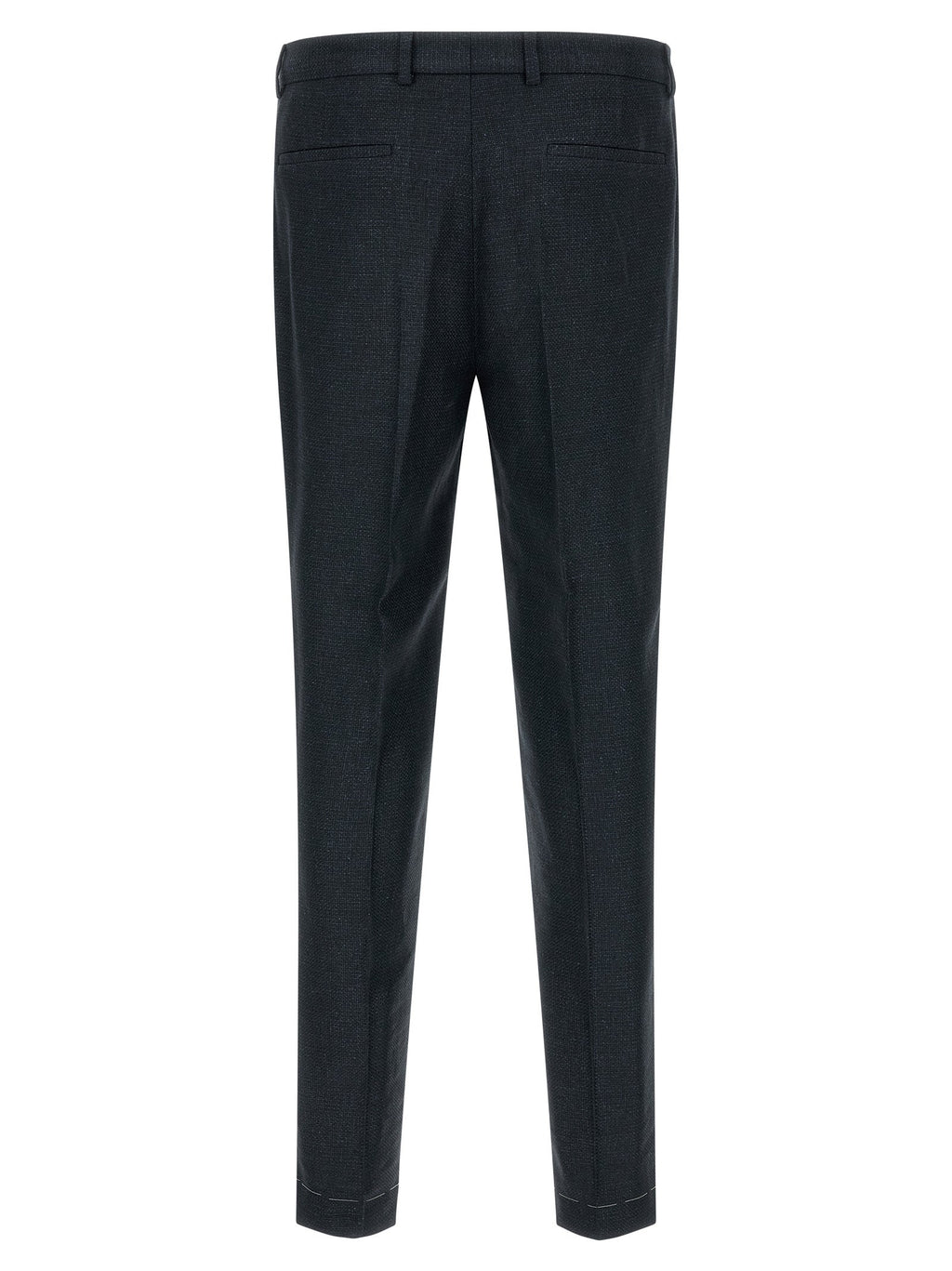 Brunello Cucinelli Blue Silk Two-Piece Suit