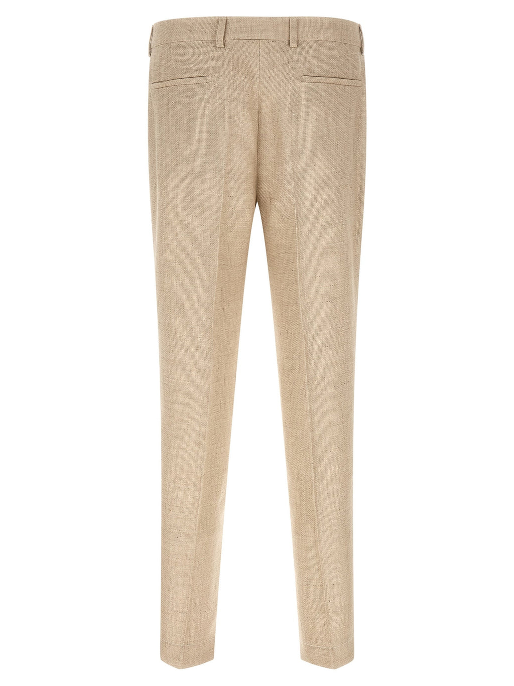 Brunello Cucinelli Beige Silk Two-Piece Suit