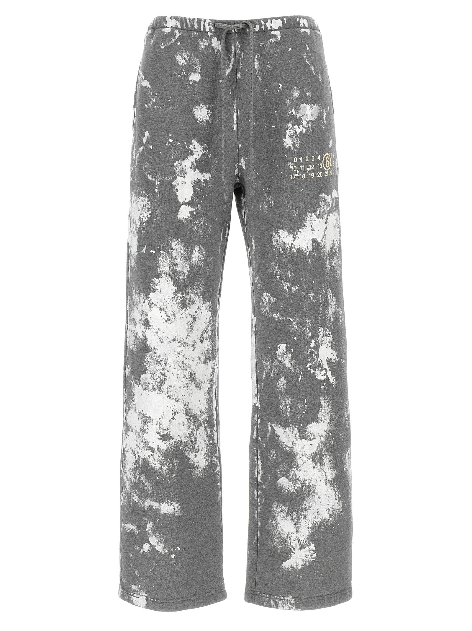 MM6 Maison Margiela Gray Cotton Joggers (Workout Pants)