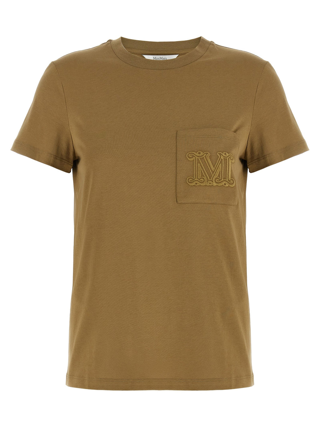 Max Mara Brown Cotton T-Shirt