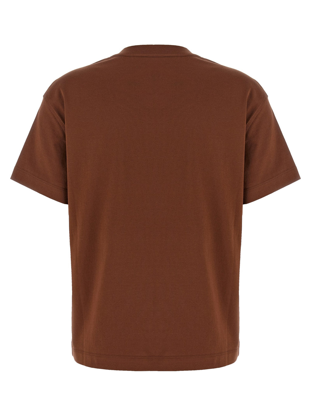 Brunello Cucinelli Brown Cotton T-Shirt
