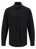 Brunello Cucinelli Black Cotton Blouse