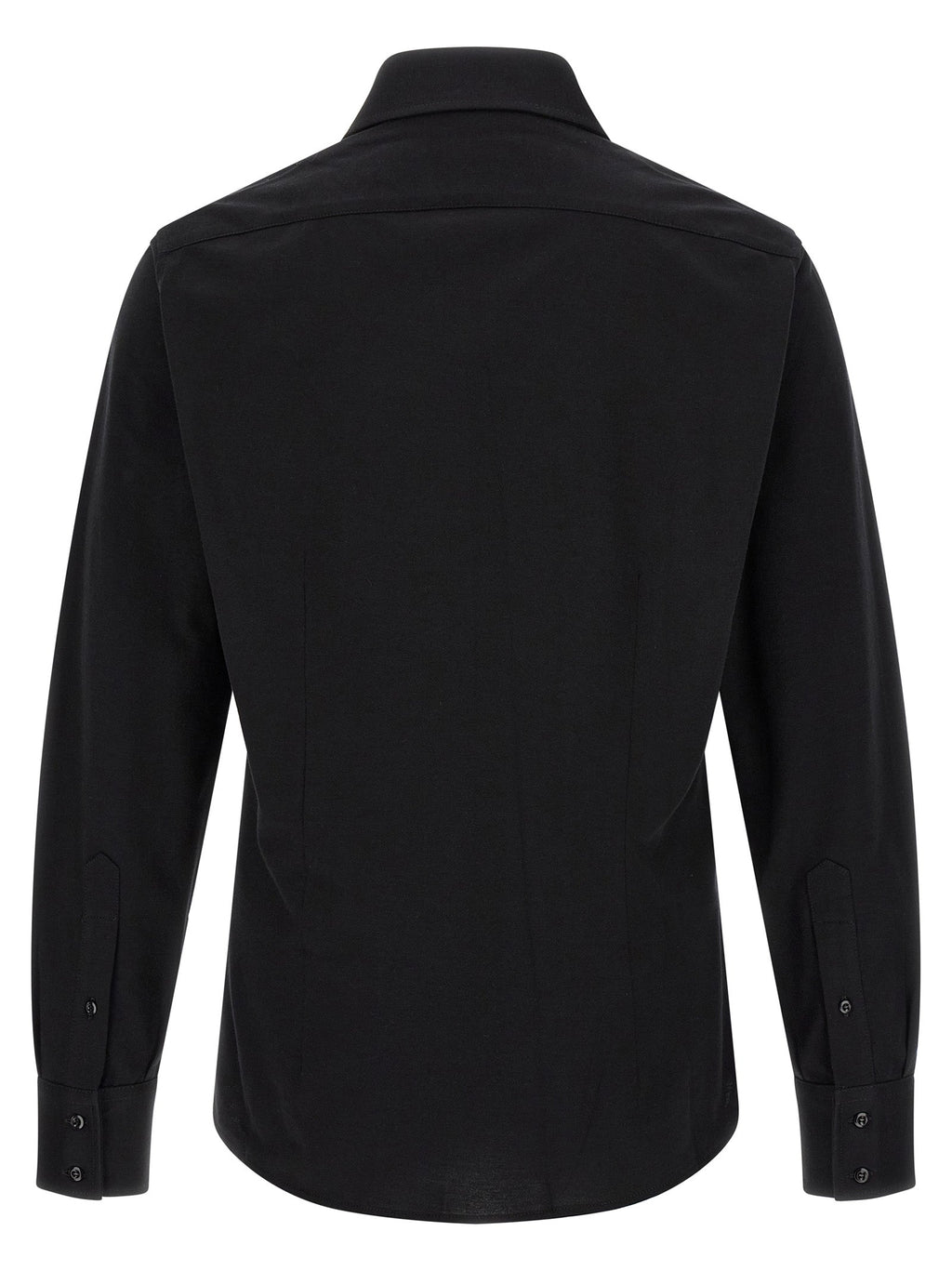 Brunello Cucinelli Black Cotton Blouse