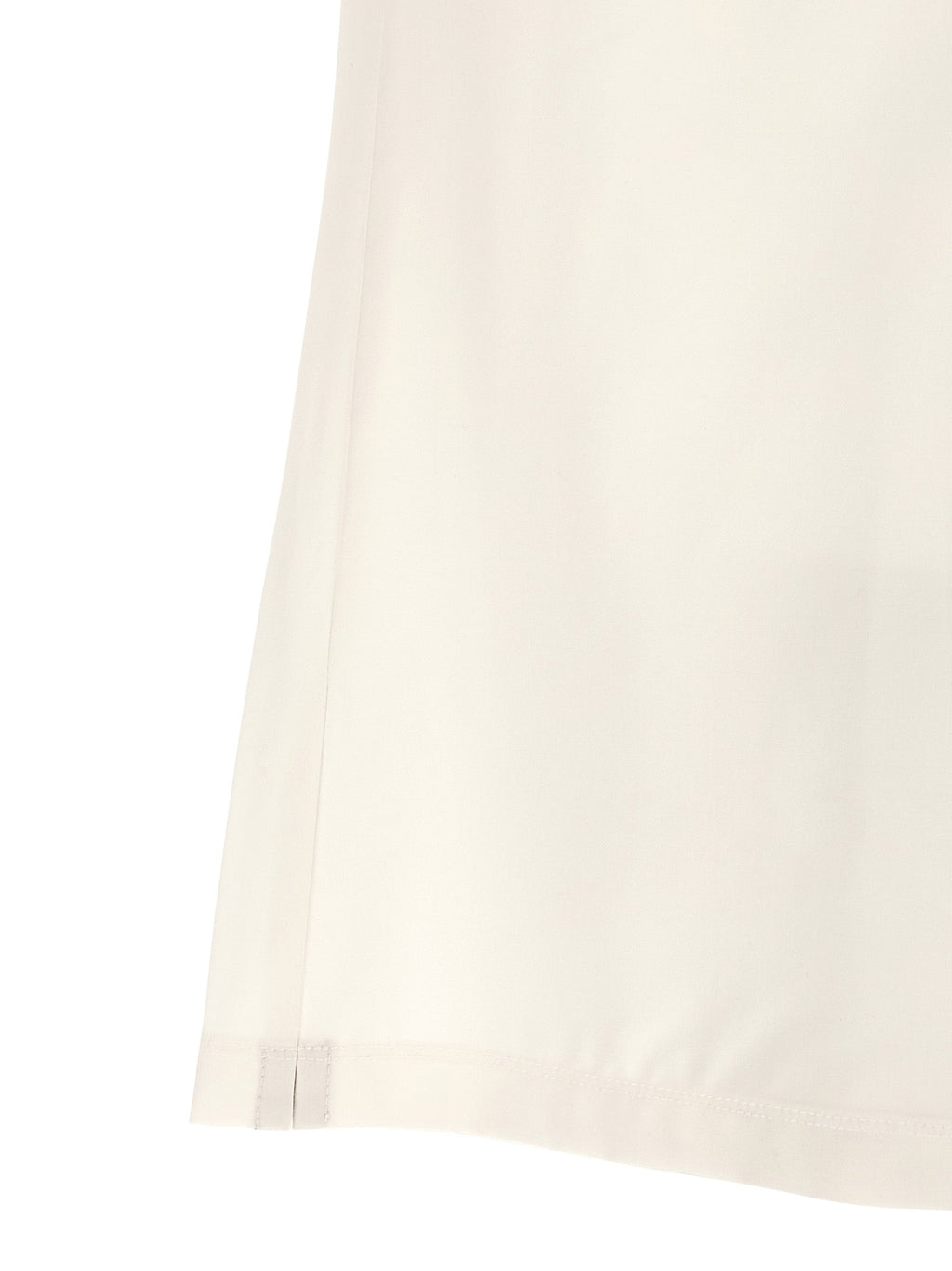 Brunello Cucinelli White Virgin Wool Polo Shirt