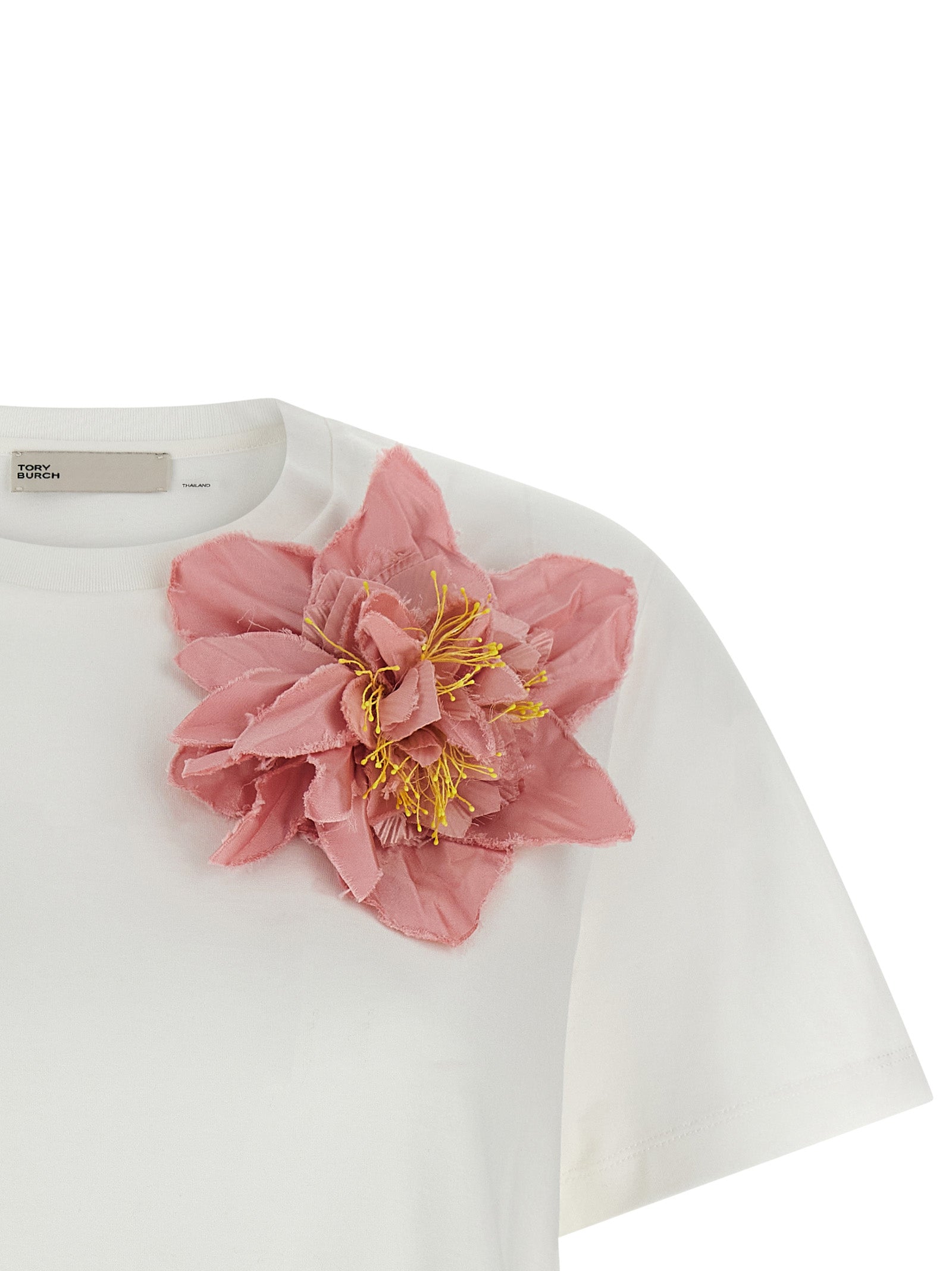 Tory Burch Multicolor Cotton T-Shirt