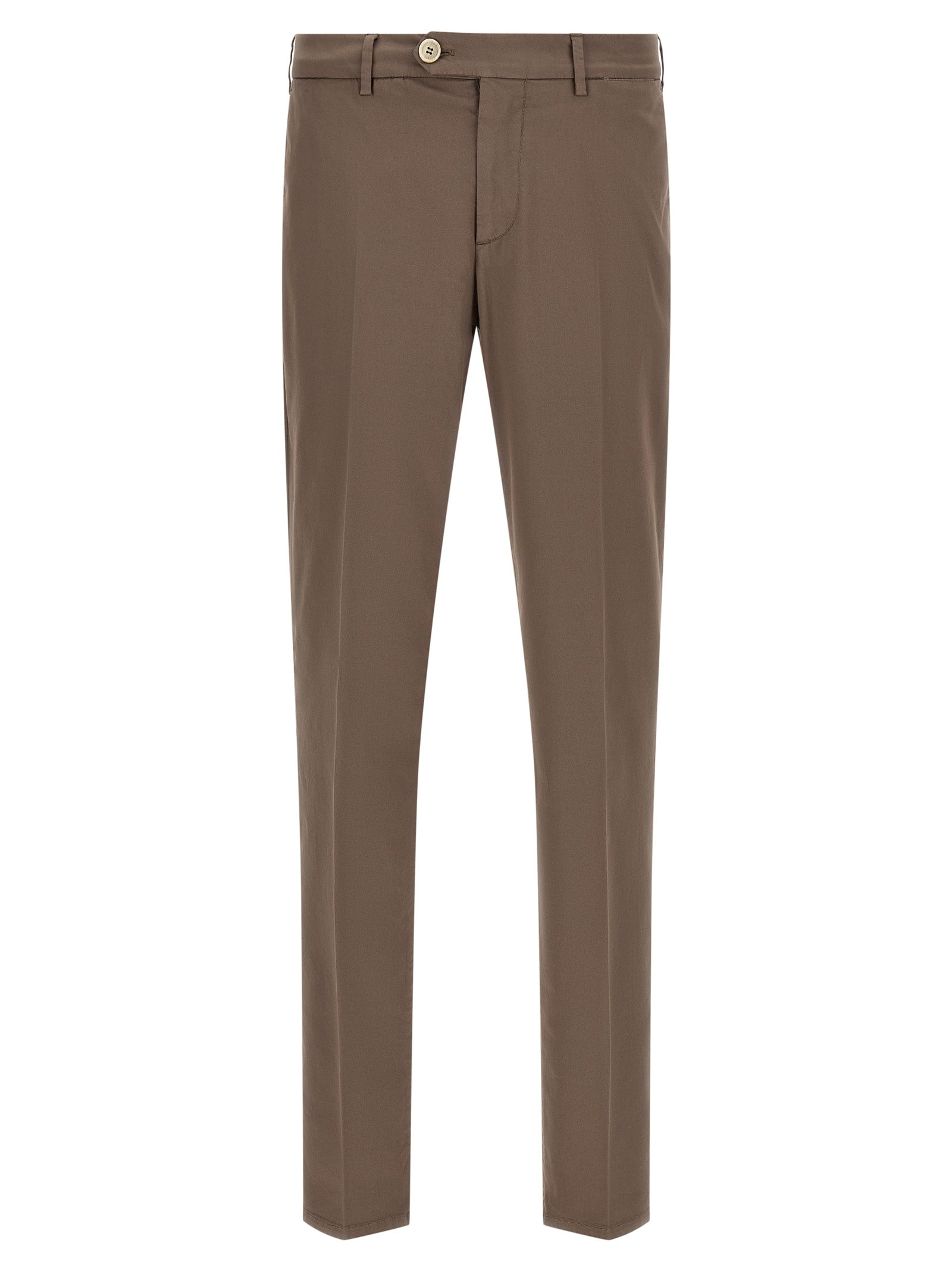 Brunello Cucinelli Beige Cotton Casual Pants