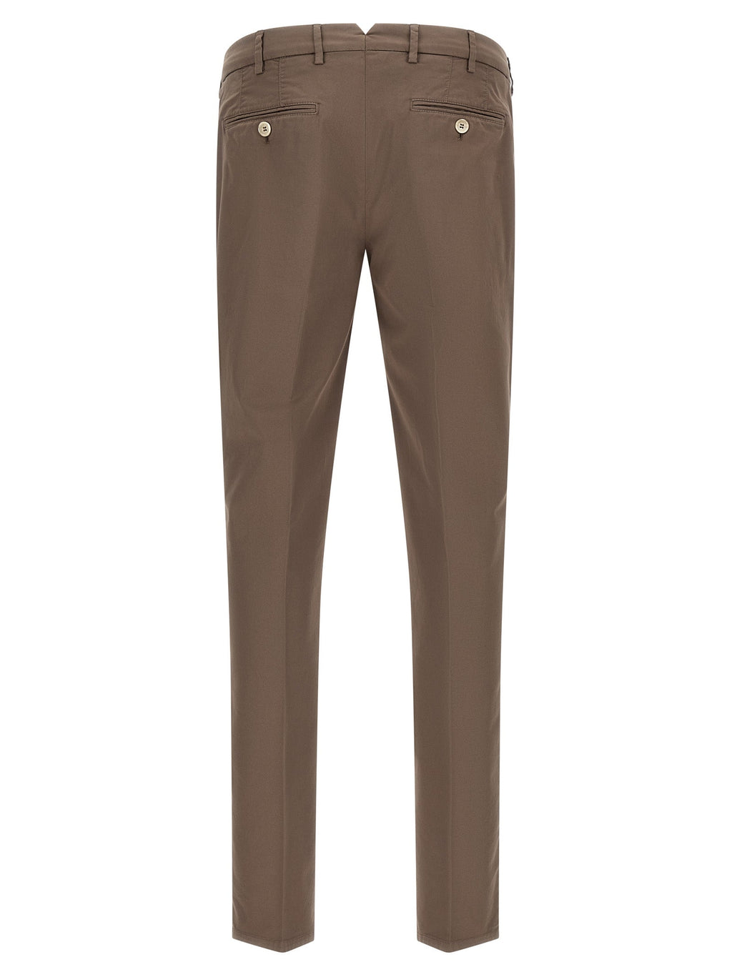 Brunello Cucinelli Beige Cotton Casual Pants