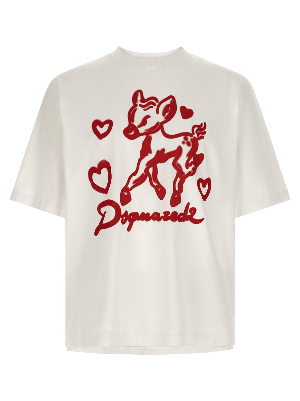 Dsquared² Multicolor Cotton T-Shirt