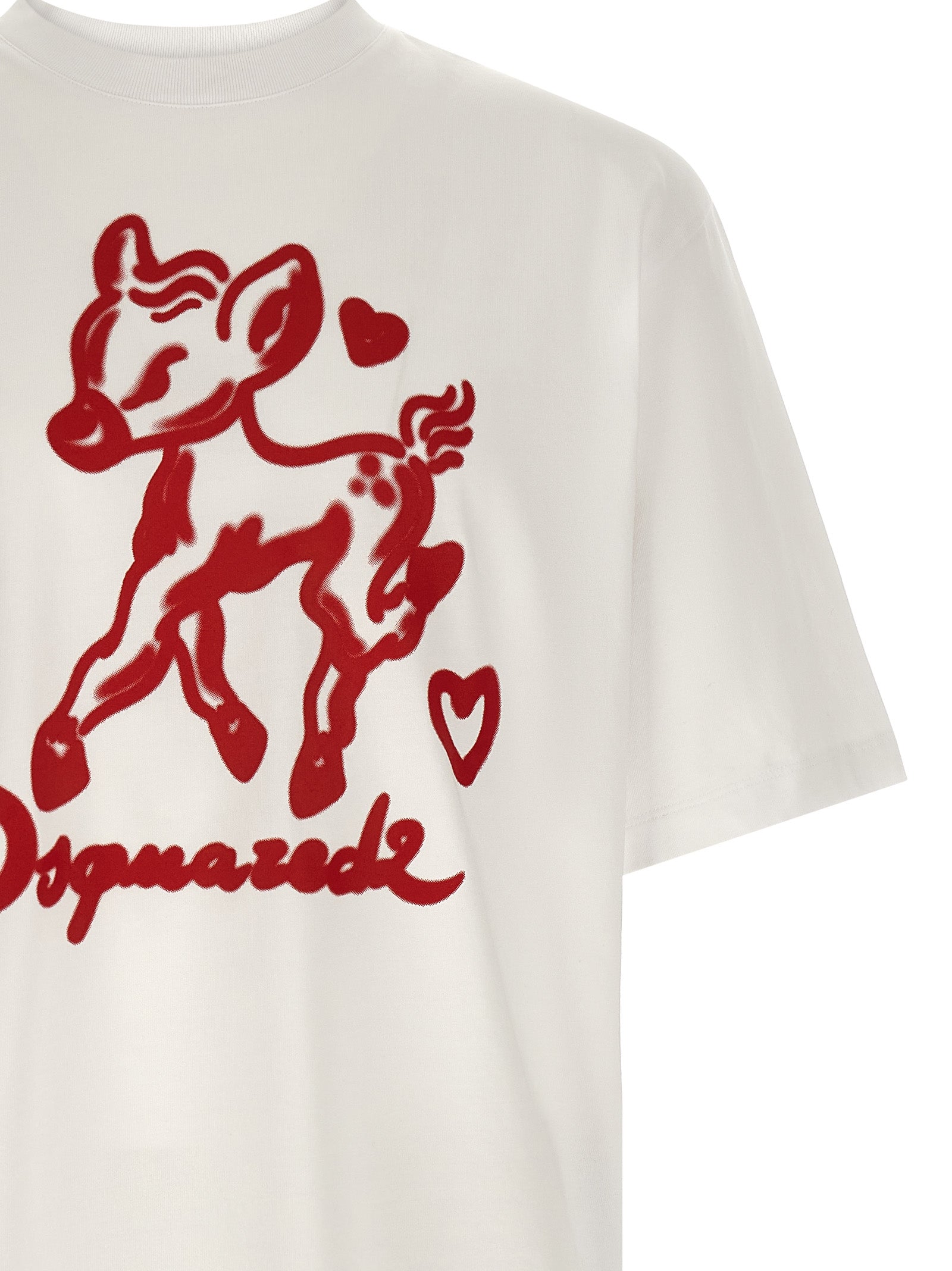 Dsquared² Multicolor Cotton T-Shirt