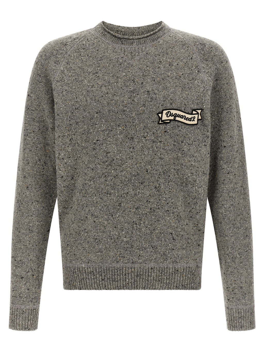 Dsquared² Gray Wool Cardigan