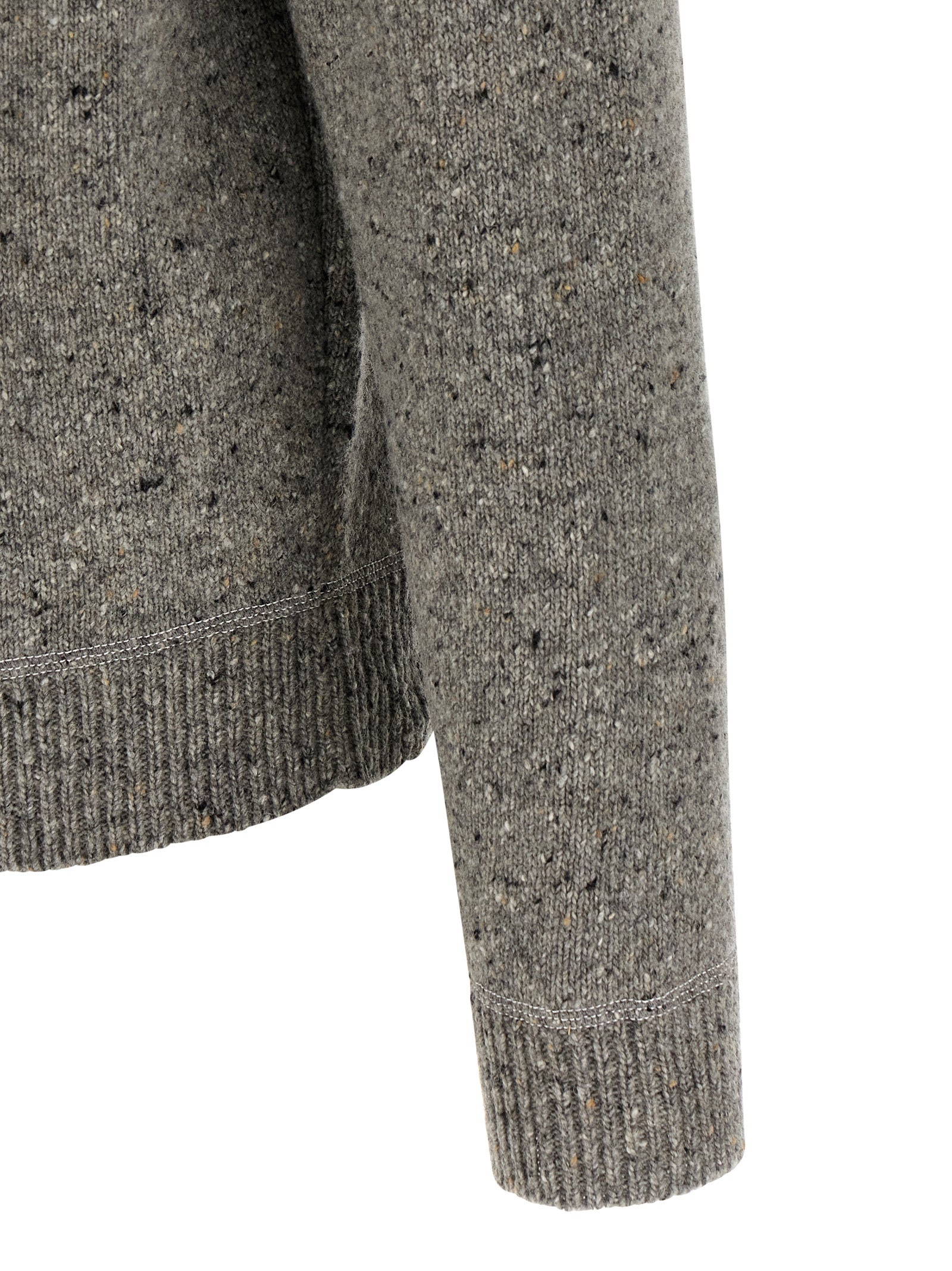 Dsquared² Gray Wool Cardigan