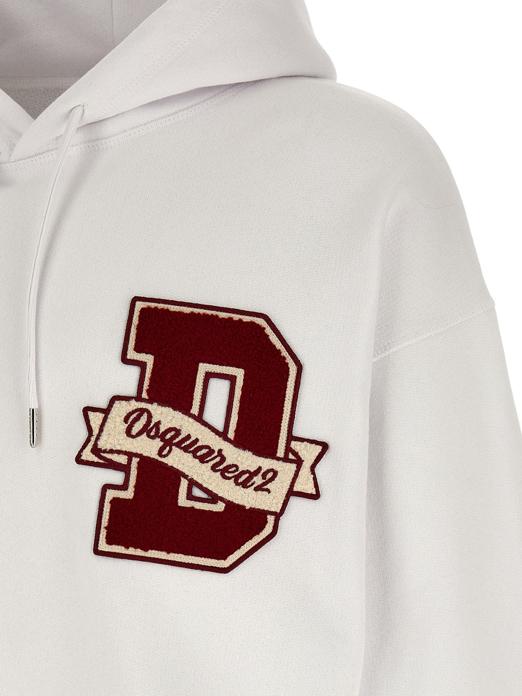 Dsquared² White Cotton Sweatshirt