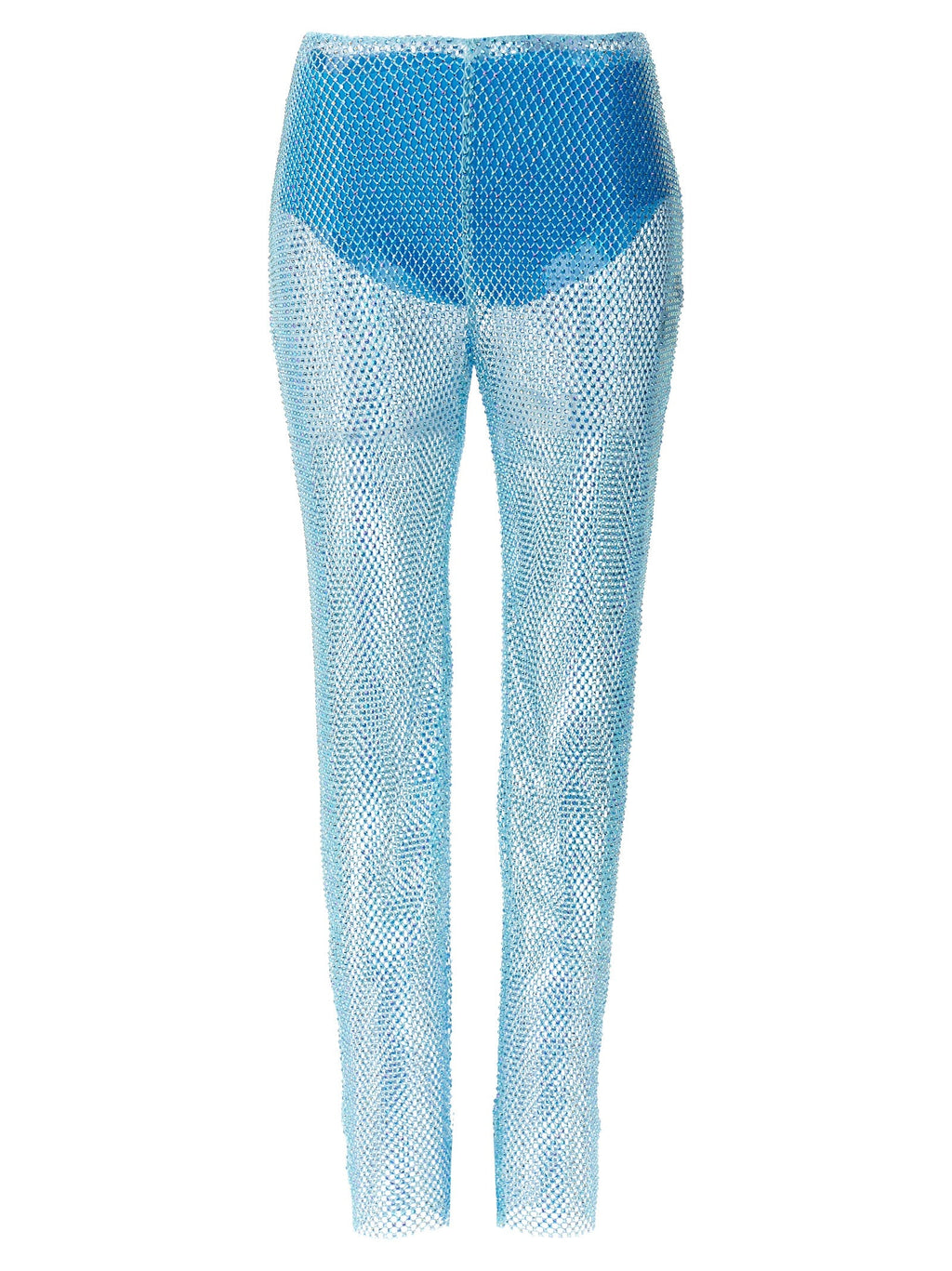 Giuseppe Di Morabito Blue Polyamide Casual Pants