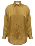 NUDE Gold Polyester Blouse