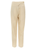 Blazé Milano Beige Viscose Dress Pants