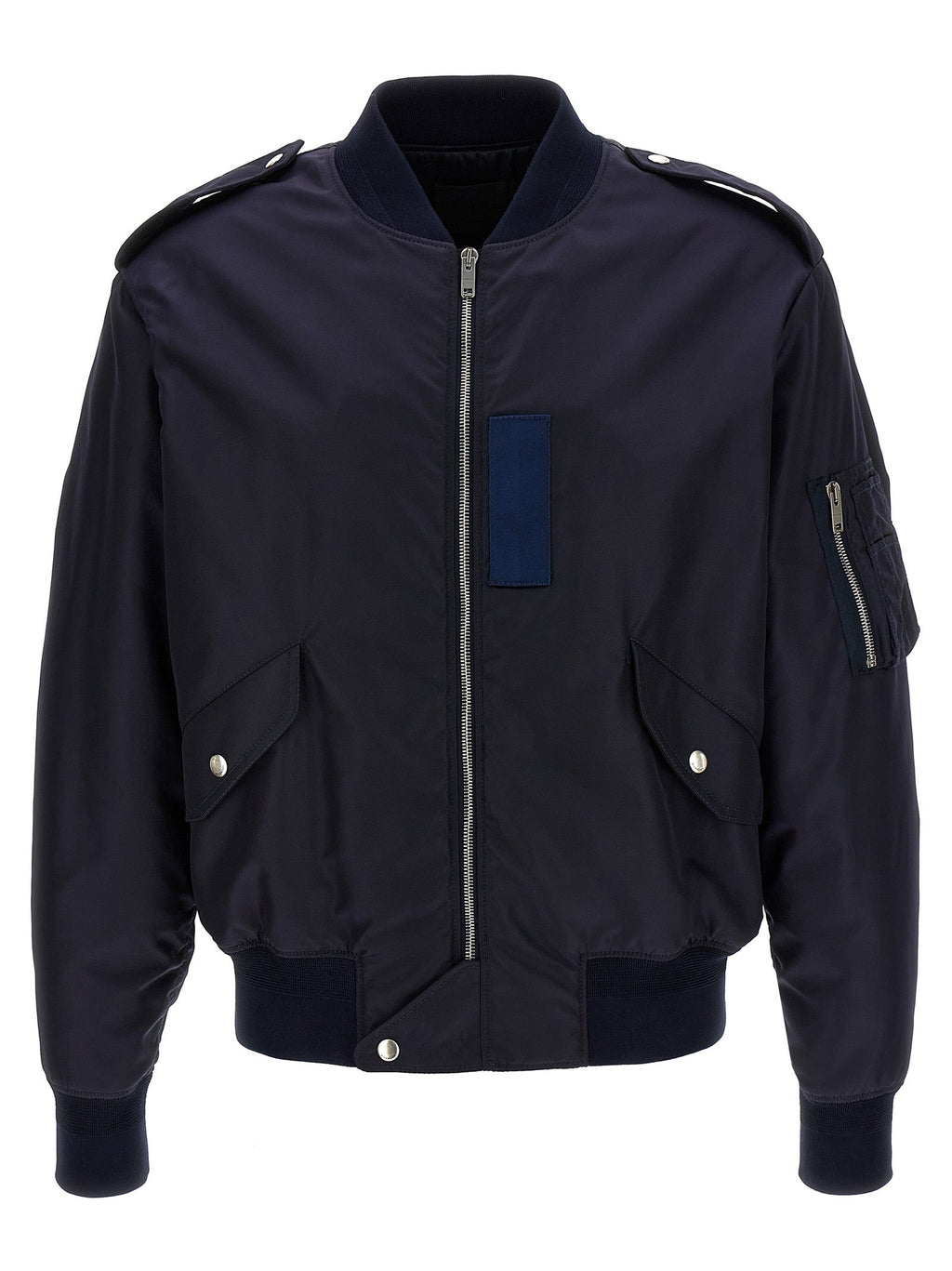 Givenchy Blue Polyamide Bomber