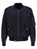 Givenchy Blue Polyamide Bomber